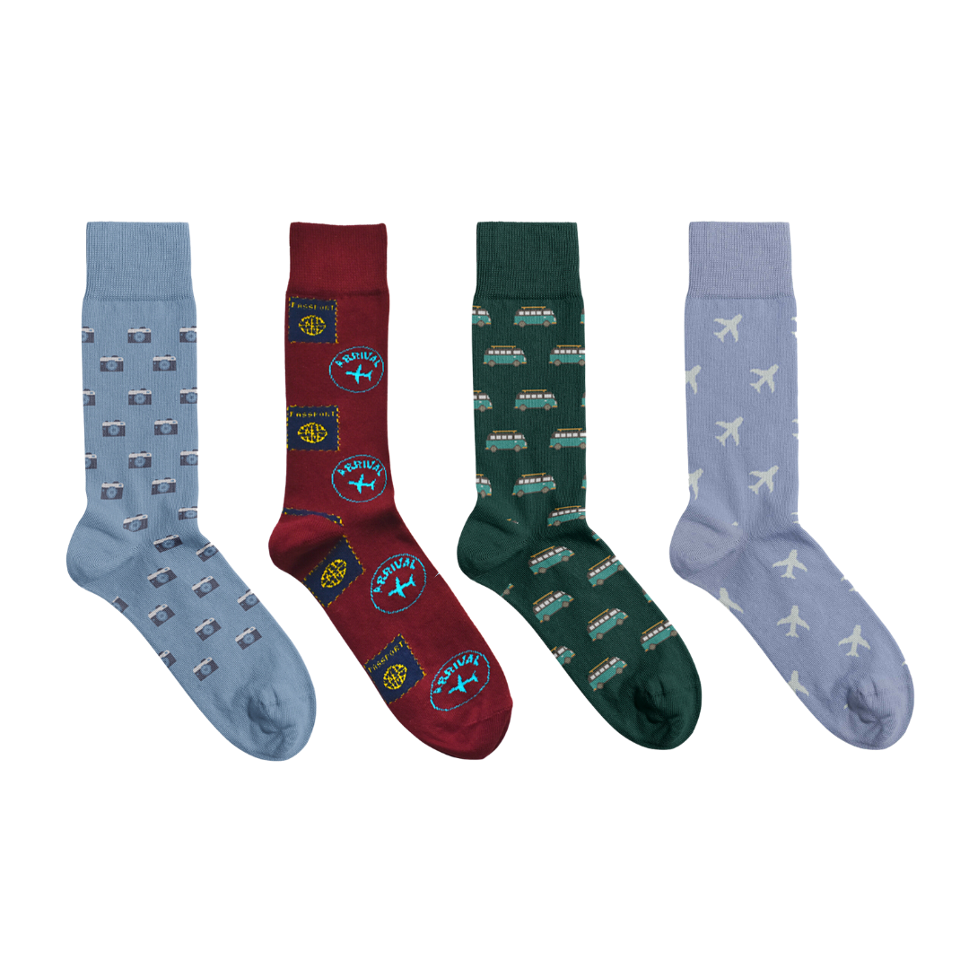 Traveller Pack - 4 Pairs